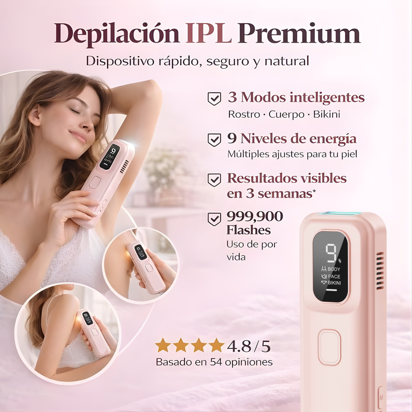 IPL Hair Reduction Device